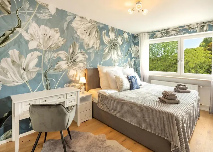 Sweethome - Dah02 - Luxus Pur Apartment, Kueche, Tv