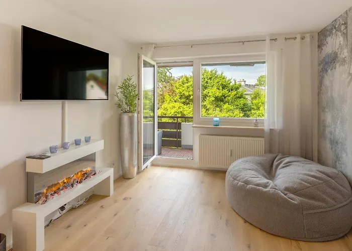 Sweethome - Dah02 - Luxus Pur Apartment, Kueche, Tv アパート