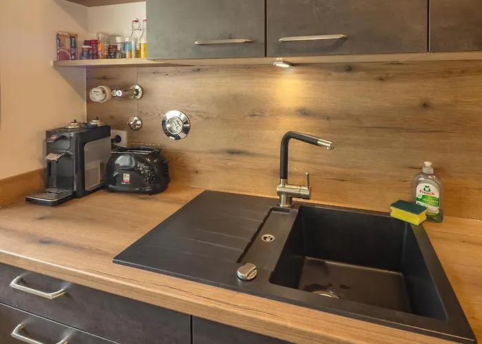 Sweethome - Dah02 - Luxus Pur Apartment, Kueche, Tv アパート *