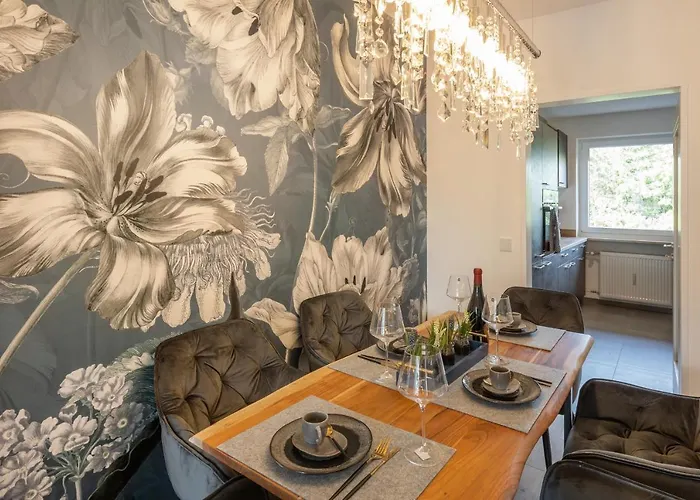 Sweethome - Dah02 - Luxus Pur Apartment, Kueche, Tv アパート *