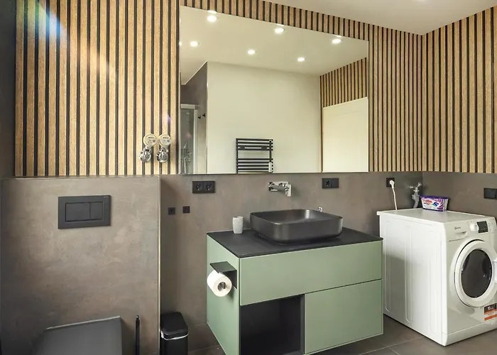 Sweethome - Dah02 - Luxus Pur Apartment, Kueche, Tv
